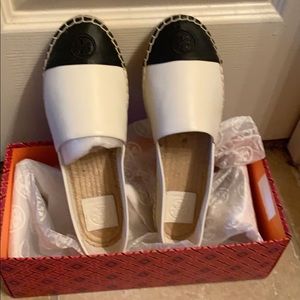 Tory Burch espadrilles size 8 never worn